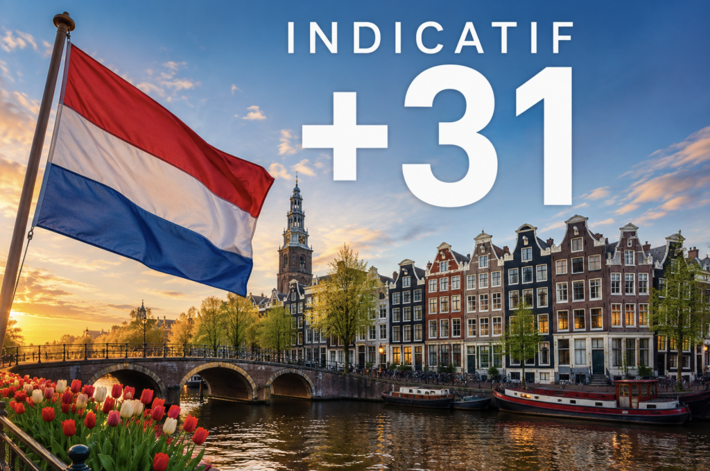 indicatif +31