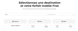 Esim japon forfait freemax disponible